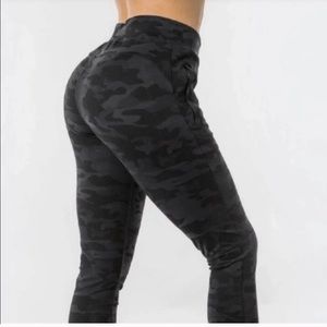 Allphalete Black Camo Joggers